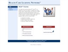 Tablet Screenshot of hcln.org